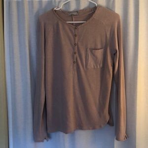 Prana long sleeve Henley top